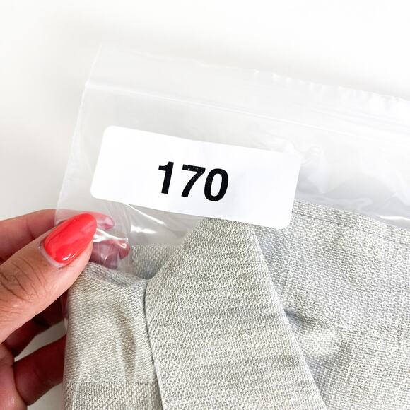 Ermenegildo Zegna Soft Large 43 17 Cotton Dress Shirt Gray Sage Green - Picture 9 of 9